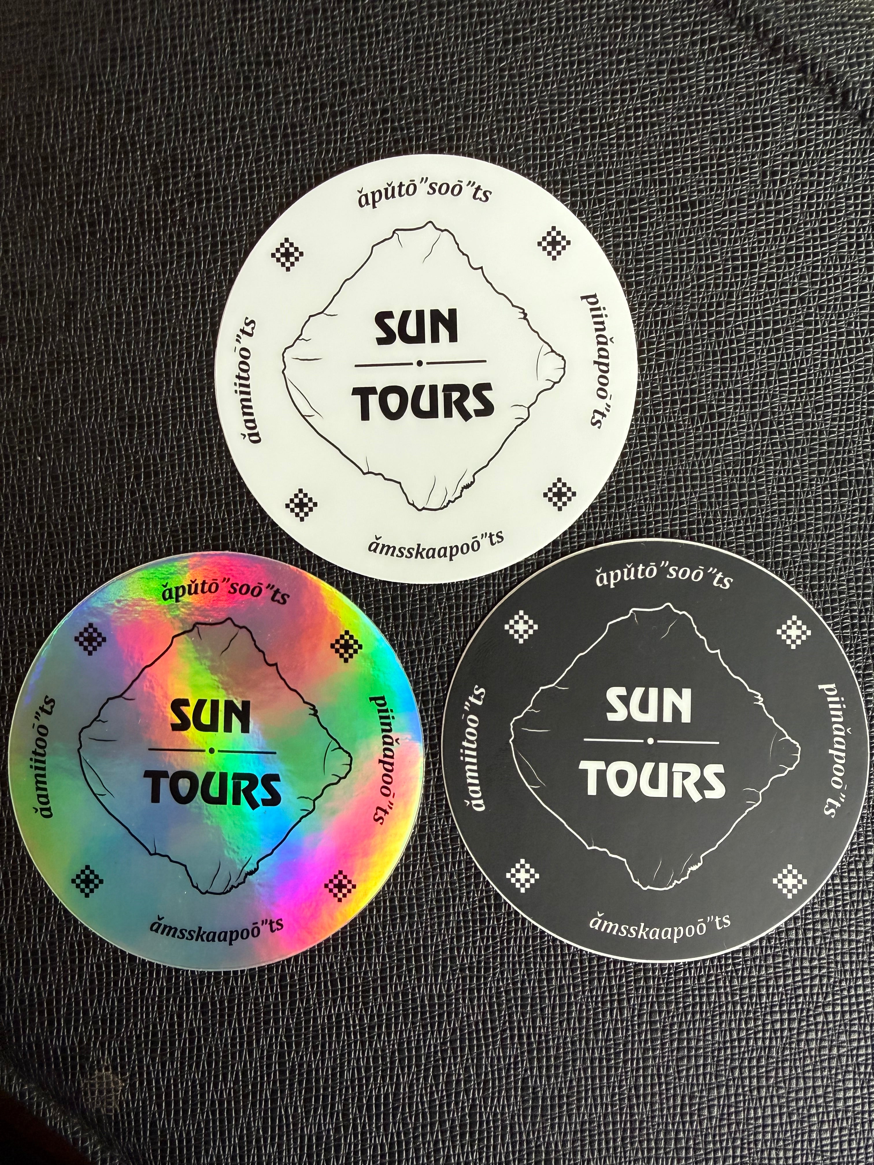 4 Directions Sticker
